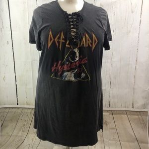 Torrid Def Leppard T-Shirt Dress